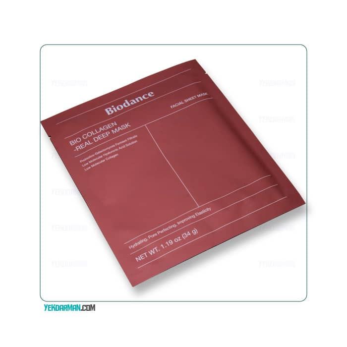 ماسک ورقه ای بایودنس مدل کلاژن Biodance Bio Collagen Real Deep Mask